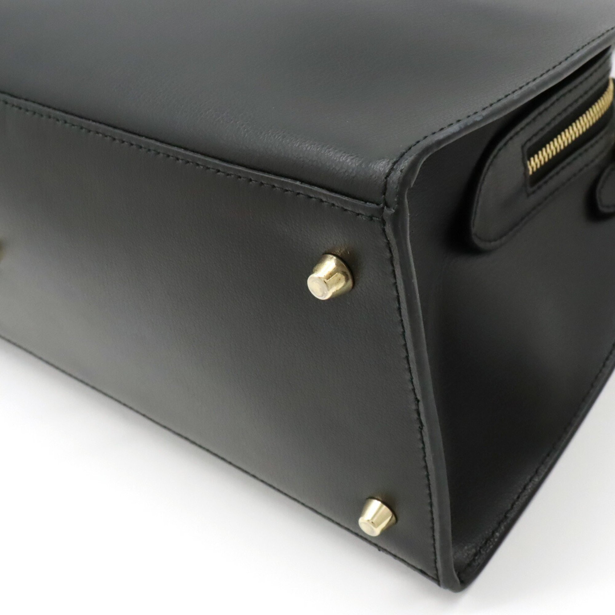 FURLA DORIS M handbag shoulder bag leather black