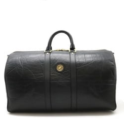 HUNTING WORLD Hunting World Battue Leather Boston Bag Travel Black