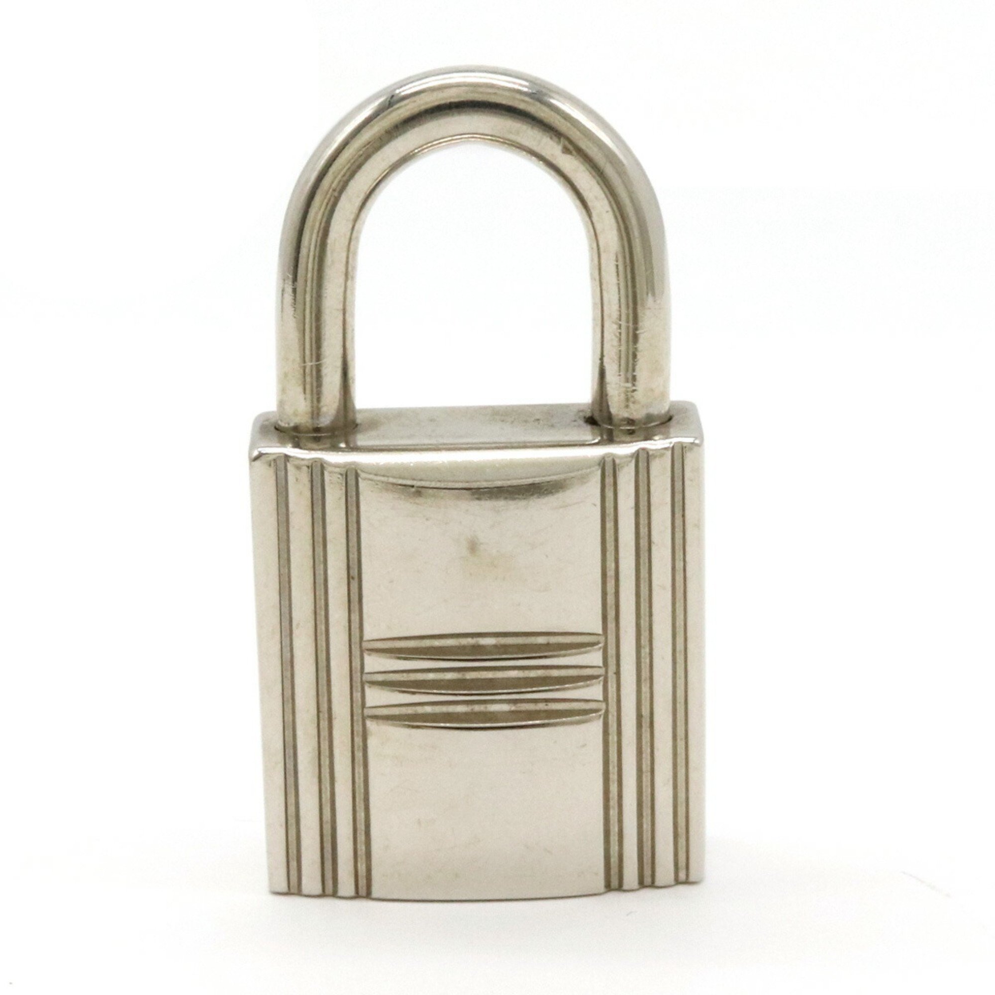 HERMES Padlock No. 100 with Key Silver Color