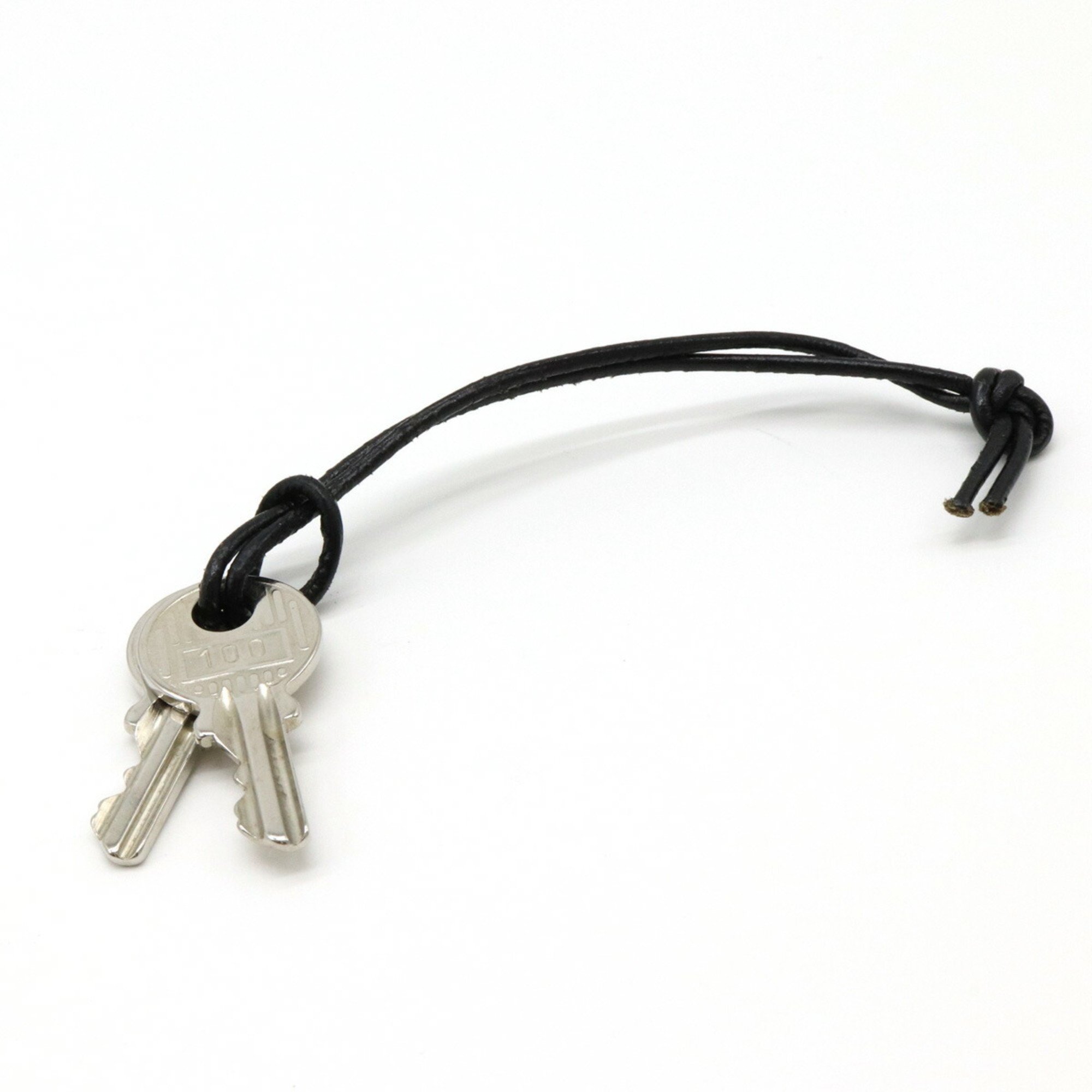 HERMES Padlock No. 100 with Key Silver Color