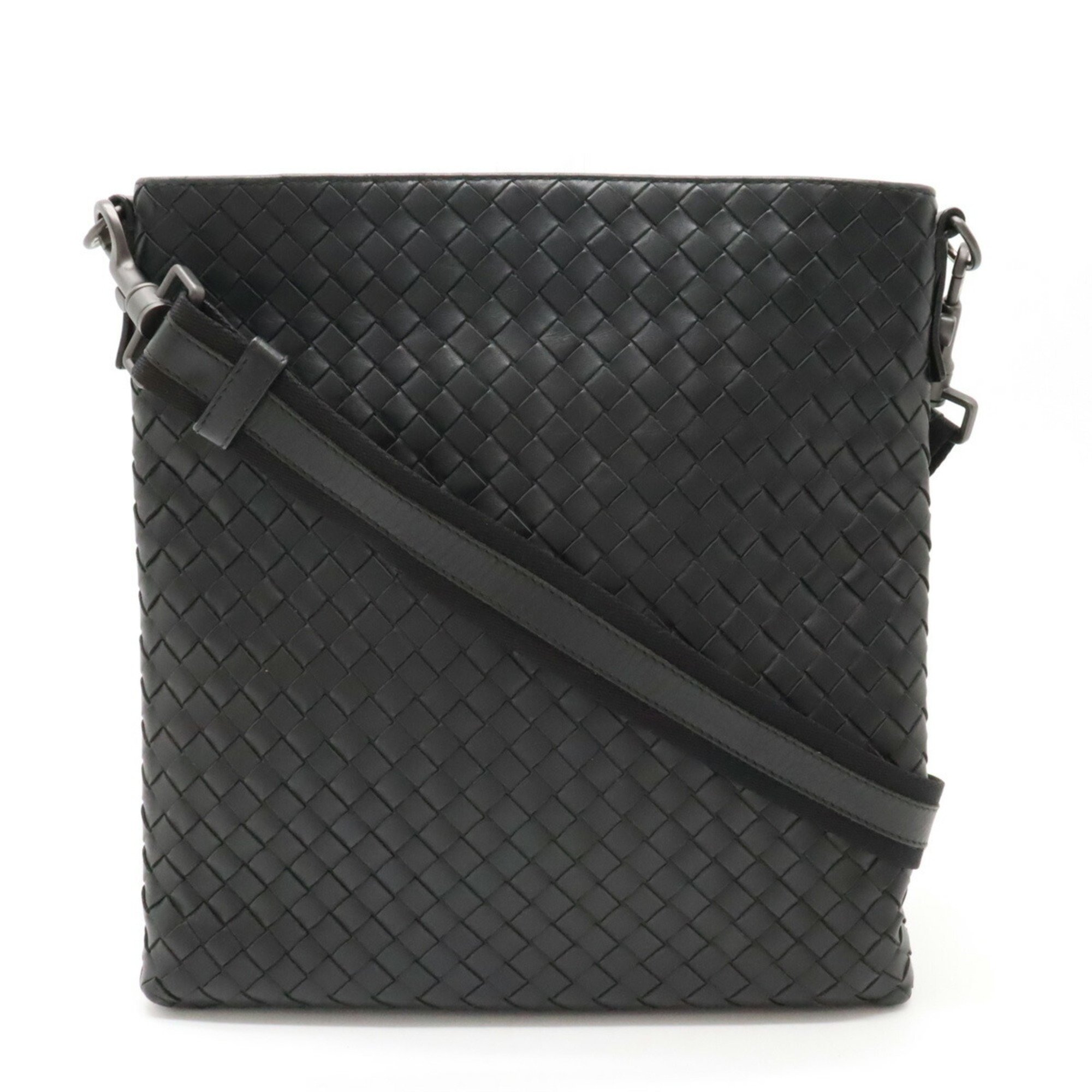 BOTTEGA VENETA Bottega Veneta Intrecciato Shoulder Bag Black 161623