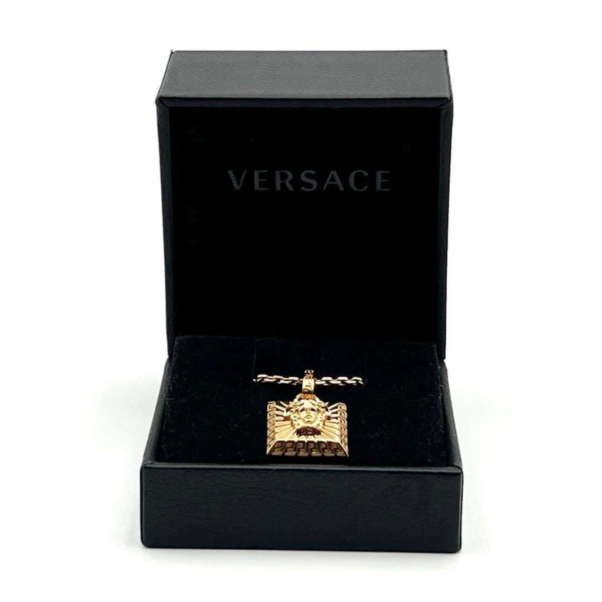 Versace VERSACE Men's Medusa Pendant Necklace