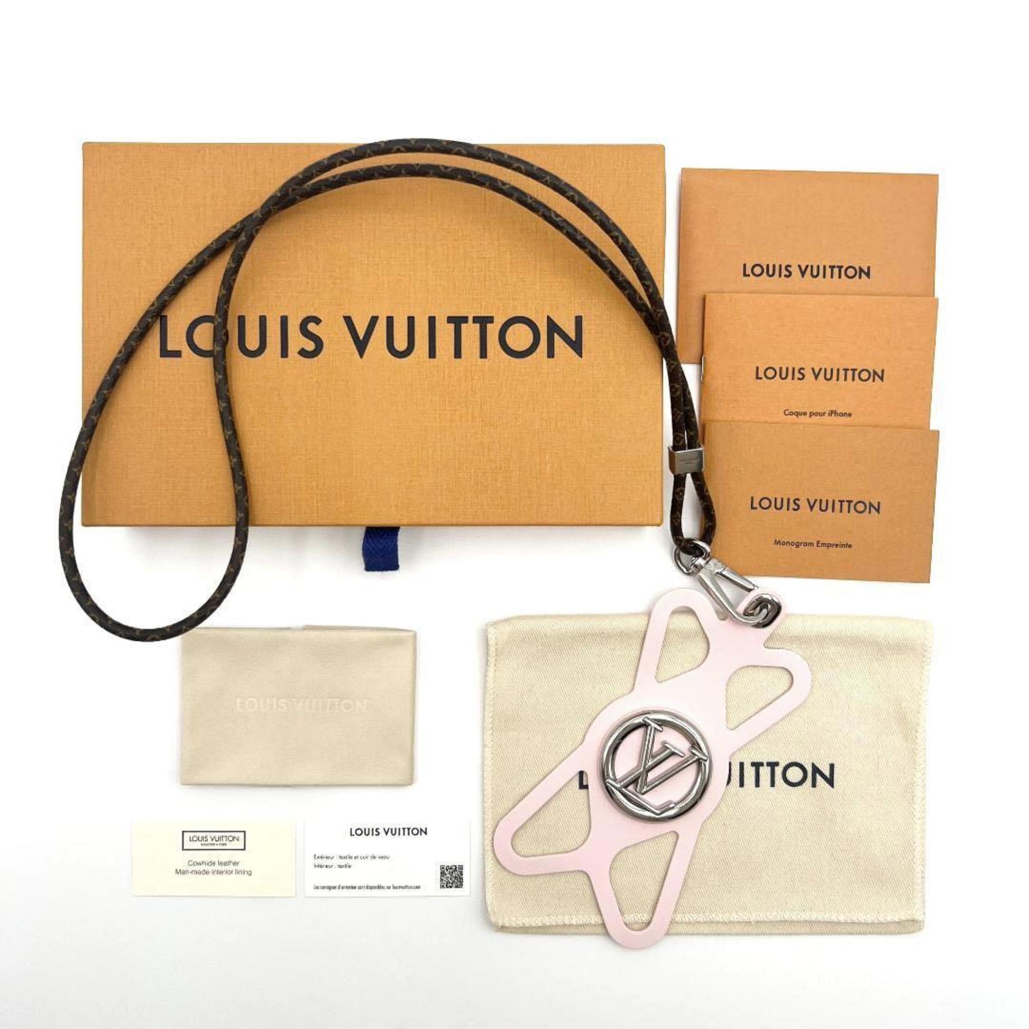 Louis Vuitton LOUIS VUITTON Women's iPhone Case Cover Phone Holder Louise Smartphone