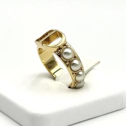 DIOR Christian Dior Women's Ring Pearl 30 MONTAIGNE
