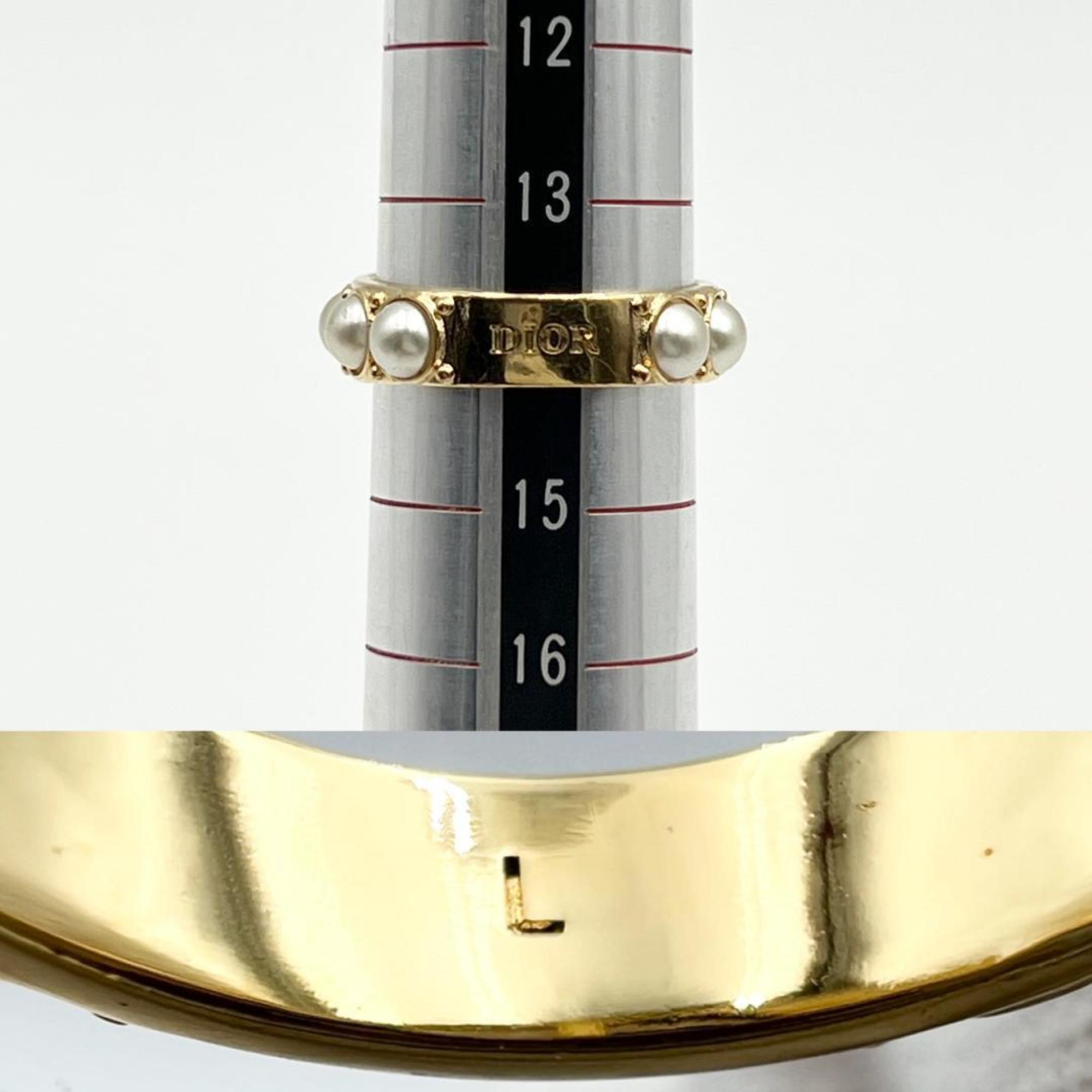 DIOR Christian Dior Women's Ring Pearl 30 MONTAIGNE