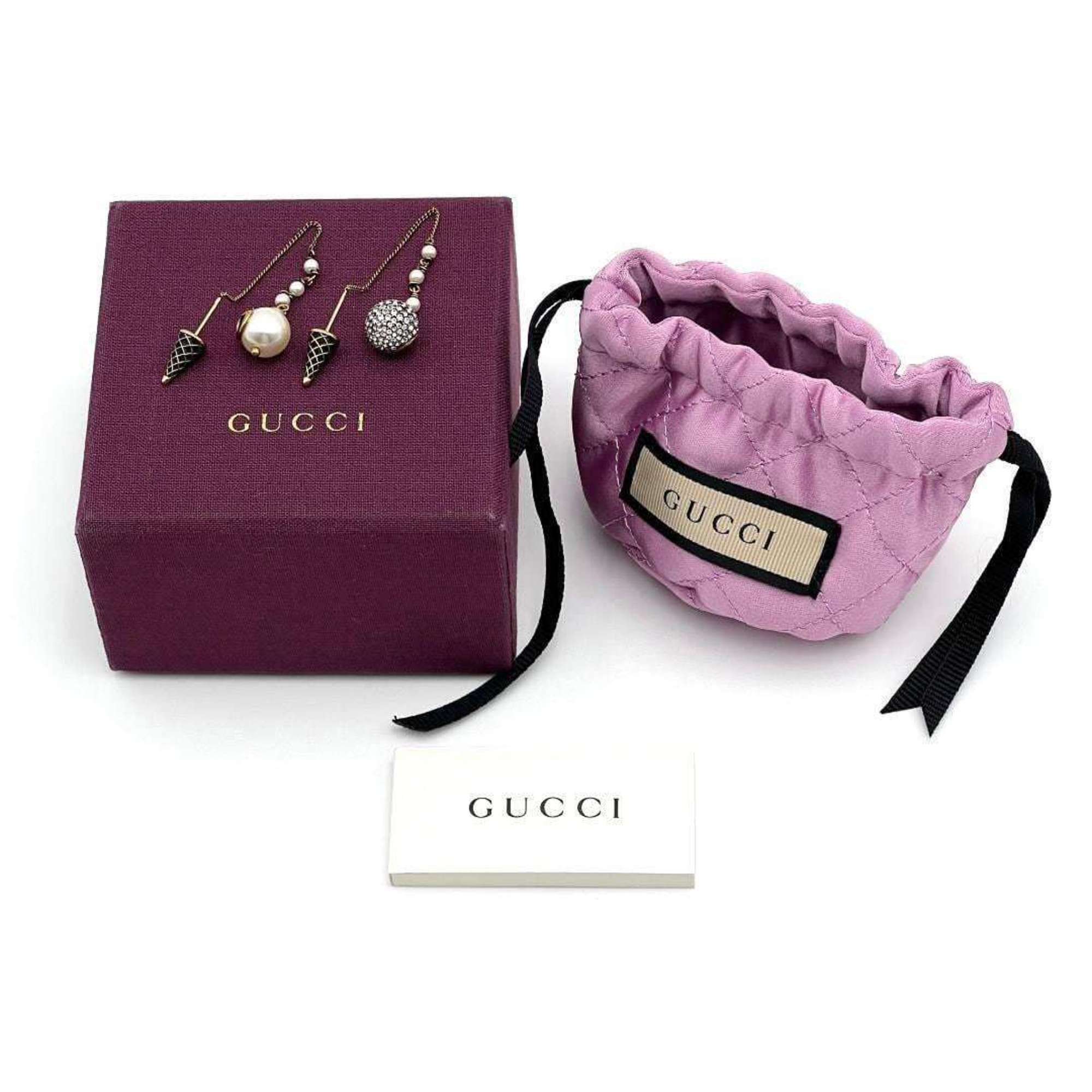 GUCCI Women's Earrings Chain Drop