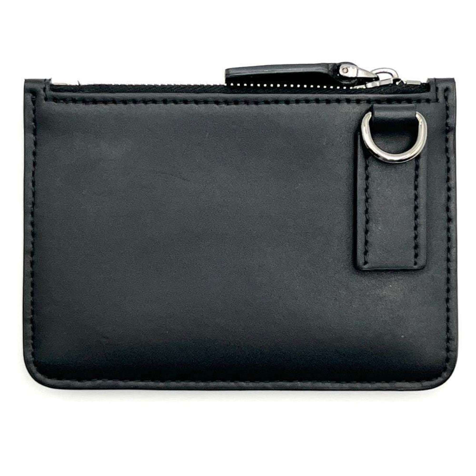 Valentino Men's Coin Case Signature Holder Purse