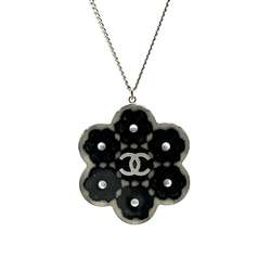 CHANEL Women's Pendant Necklace Camellia Coco Mark