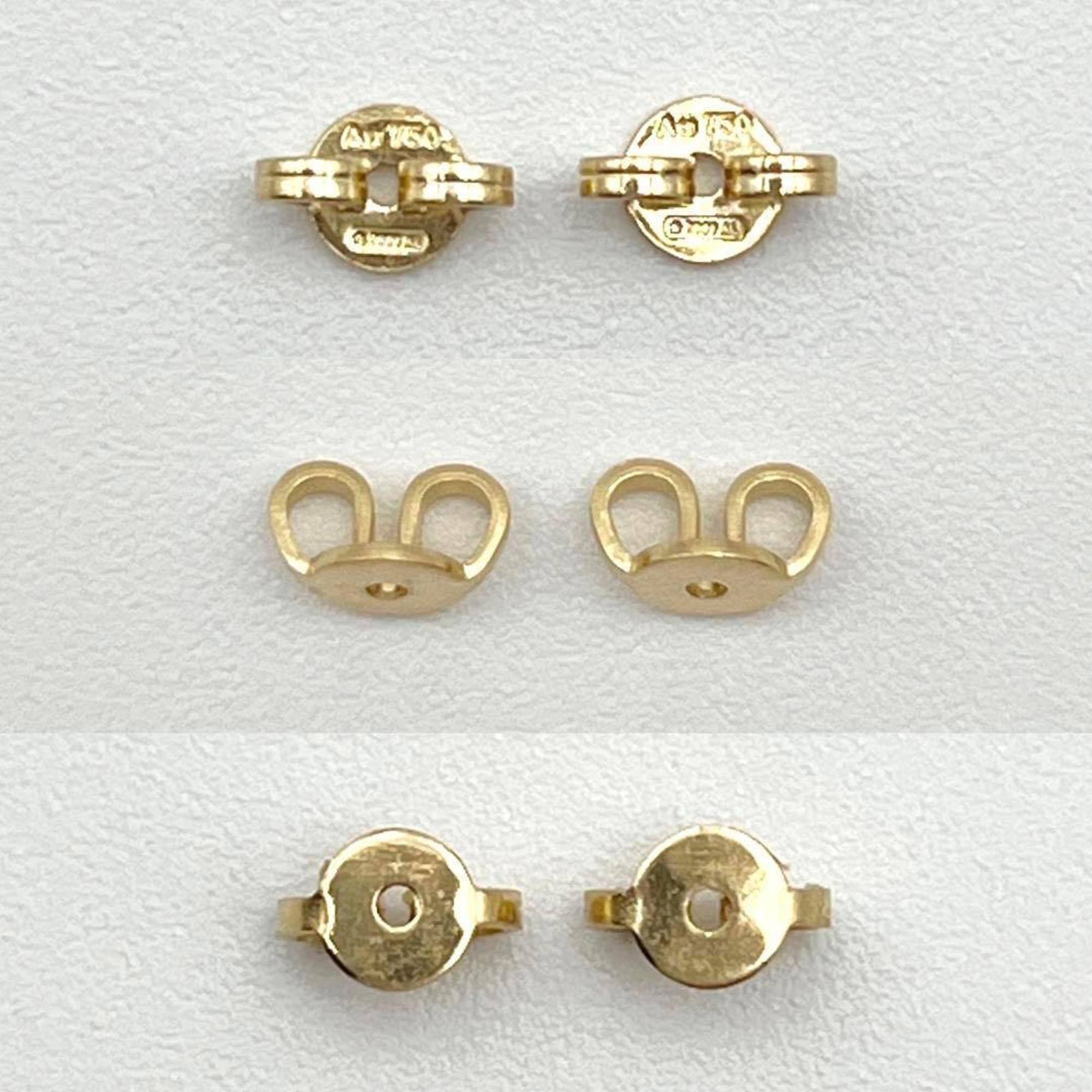 Gucci GG Running Earrings, Gold, 18K, Yellow Gold