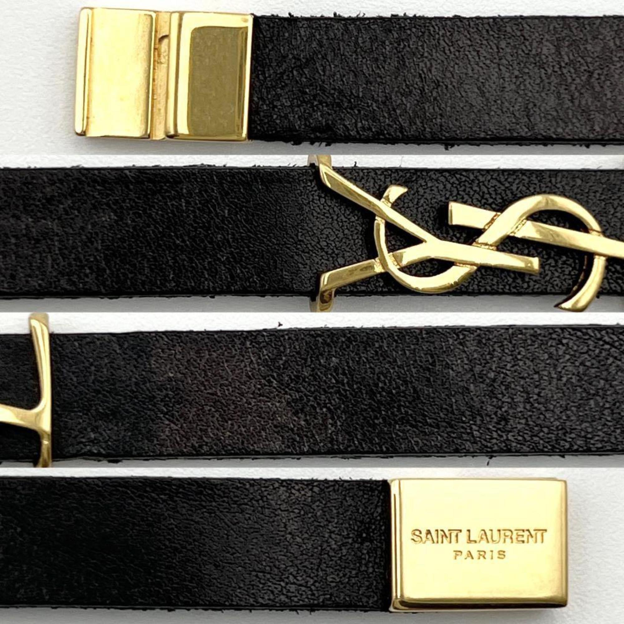 Yves Saint Laurent SAINT LAURENT Men's and Women's Bracelets, Bangles, Leather