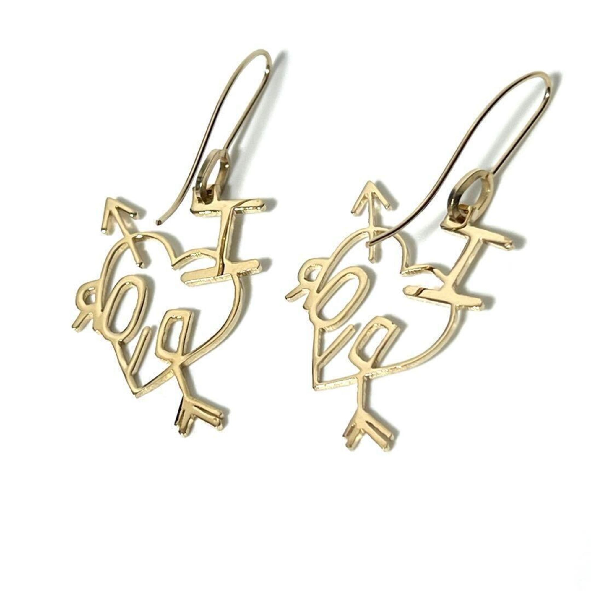 Christian Dior DIOR Women's Hook Drop Earrings I LOVE