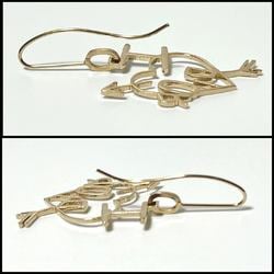 Christian Dior DIOR Women's Hook Drop Earrings I LOVE