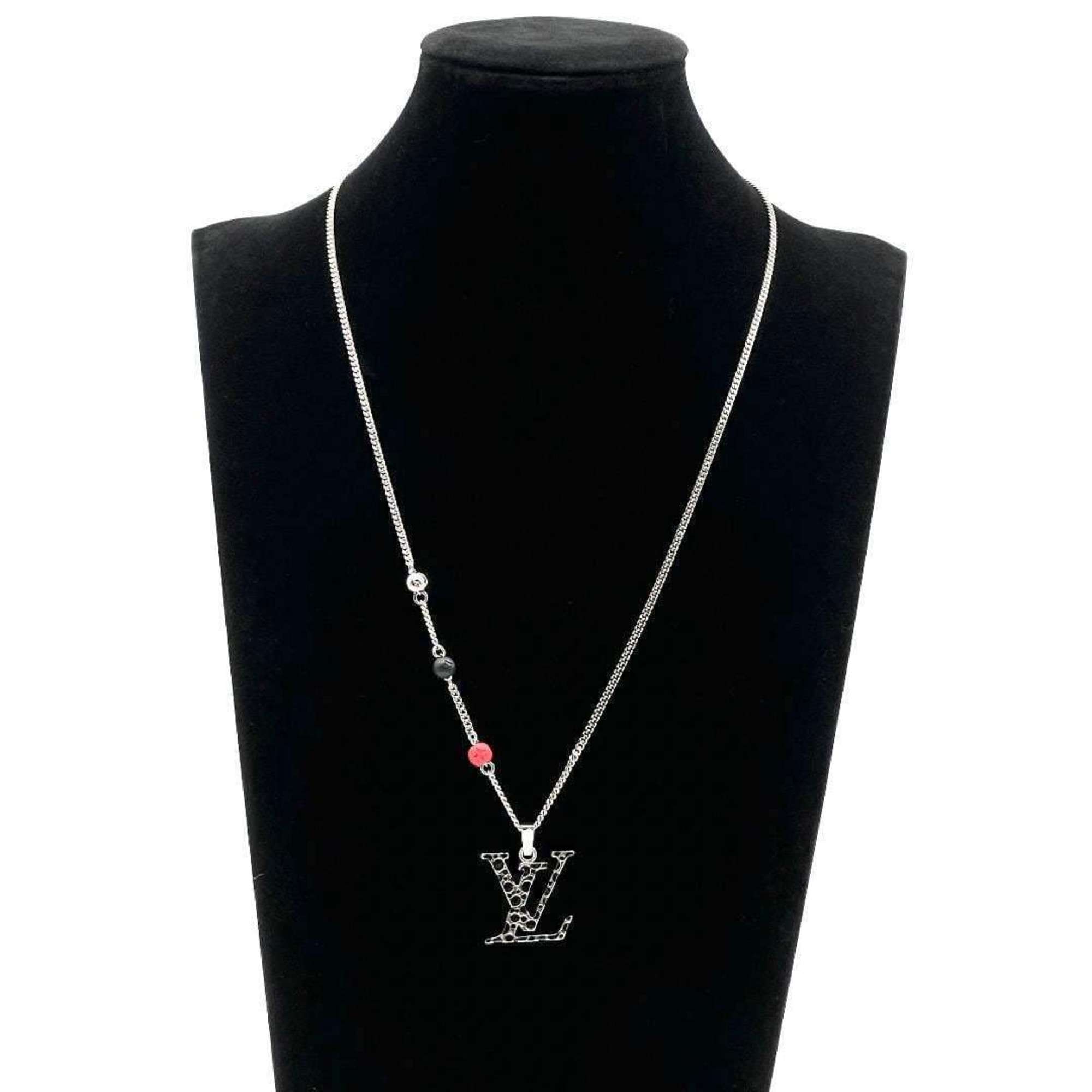 Louis Vuitton x Yayoi Kusama LOUIS VUITTON Men's Necklace Pendant LV YK Infinity Dot
