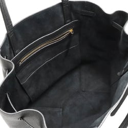 CELINE Cabas Phantom Small Tote Bag Shoulder Leather Black 189023