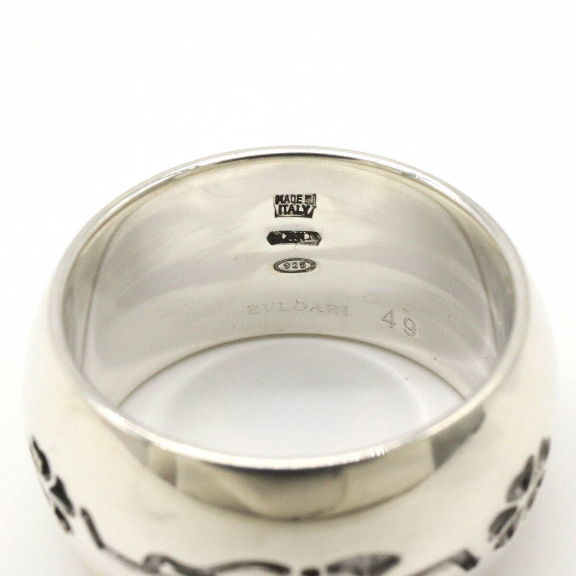 BVLGARI Save the Children Sotirio Ring Charity SV925 Silver #49 Japanese Size Approx. 10