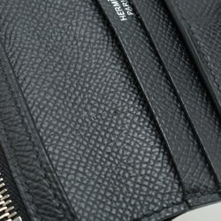HERMES Bearn Compact Bi-fold Wallet, Epsom Leather, Black, Z Stamp