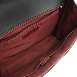CHANEL Chanel Matelasse Coco Mark Chain Shoulder Bag Leather Black A93011