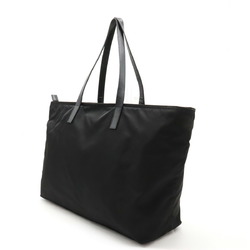 PRADA Prada Tote Bag Shoulder Nylon Leather NERO Black BR4339