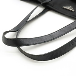 PRADA Prada Tote Bag Shoulder Nylon Leather NERO Black BR4339