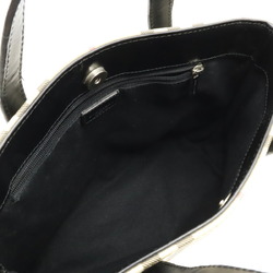 BURBERRY Nova Check Pattern Handbag Bag PVC Leather Beige Black Red