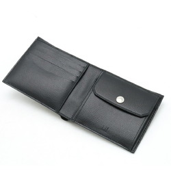 dunhill BOURDON bi-fold wallet, leather, black, L2X232A