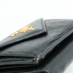 PRADA Prada Compact Wallet Tri-fold Leather NERO Black 1MH021