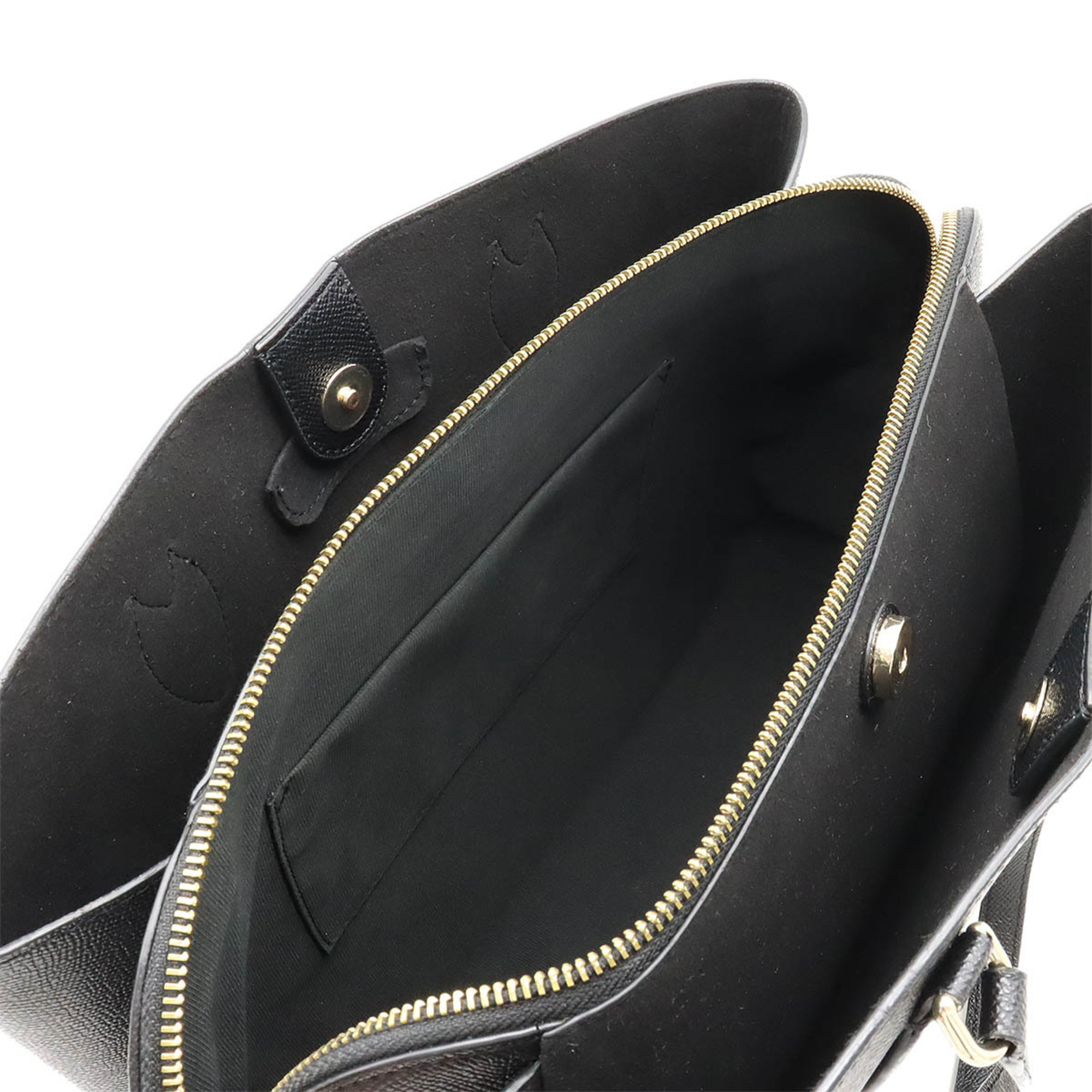 FURLA Tote bag leather black