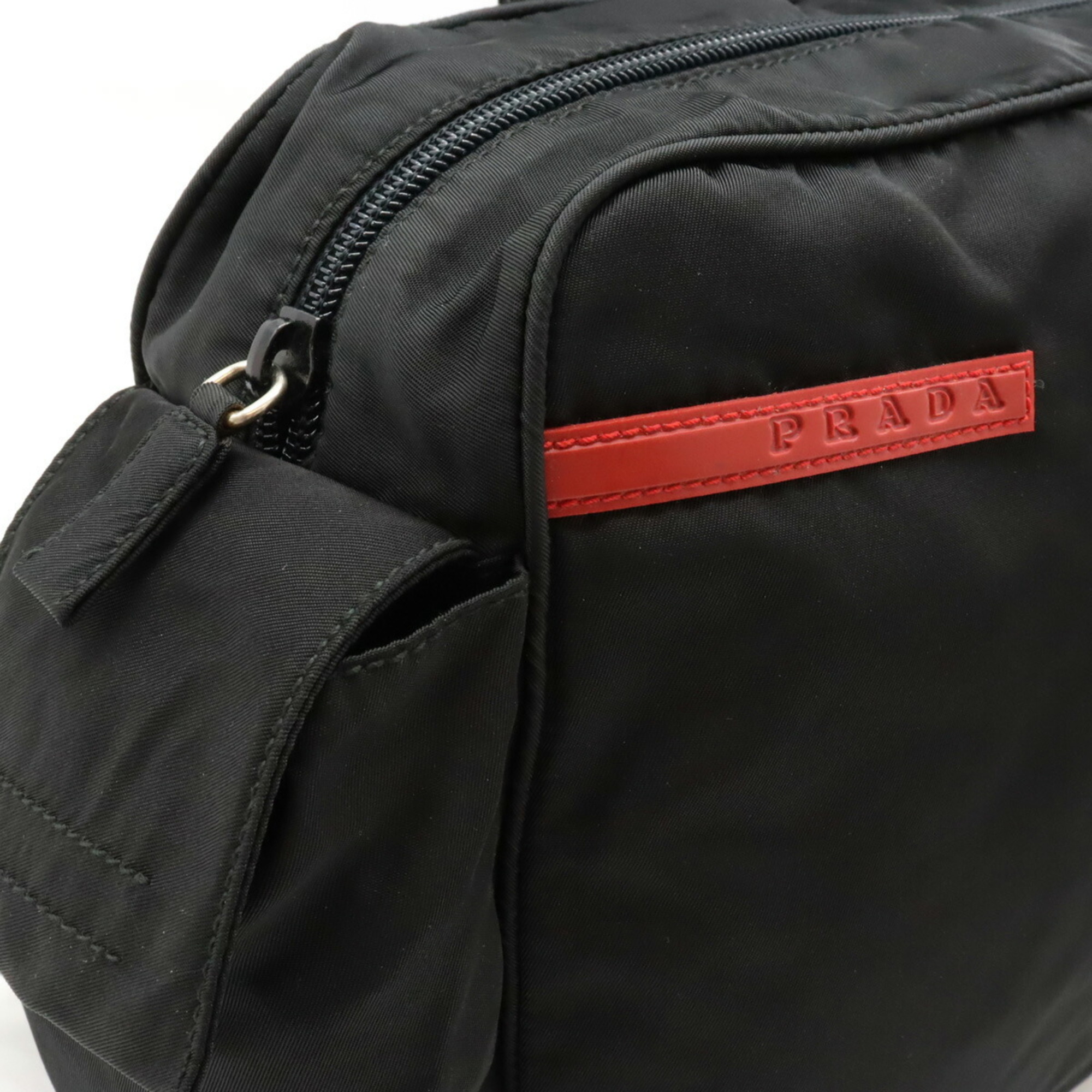 PRADA Prada Sport Backpack Nylon NERO Black Purchased at an overseas boutique B9251