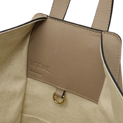 LOEWE Hammock Bag Small Handbag Shoulder 6WAY Leather Greige 387.30.S35