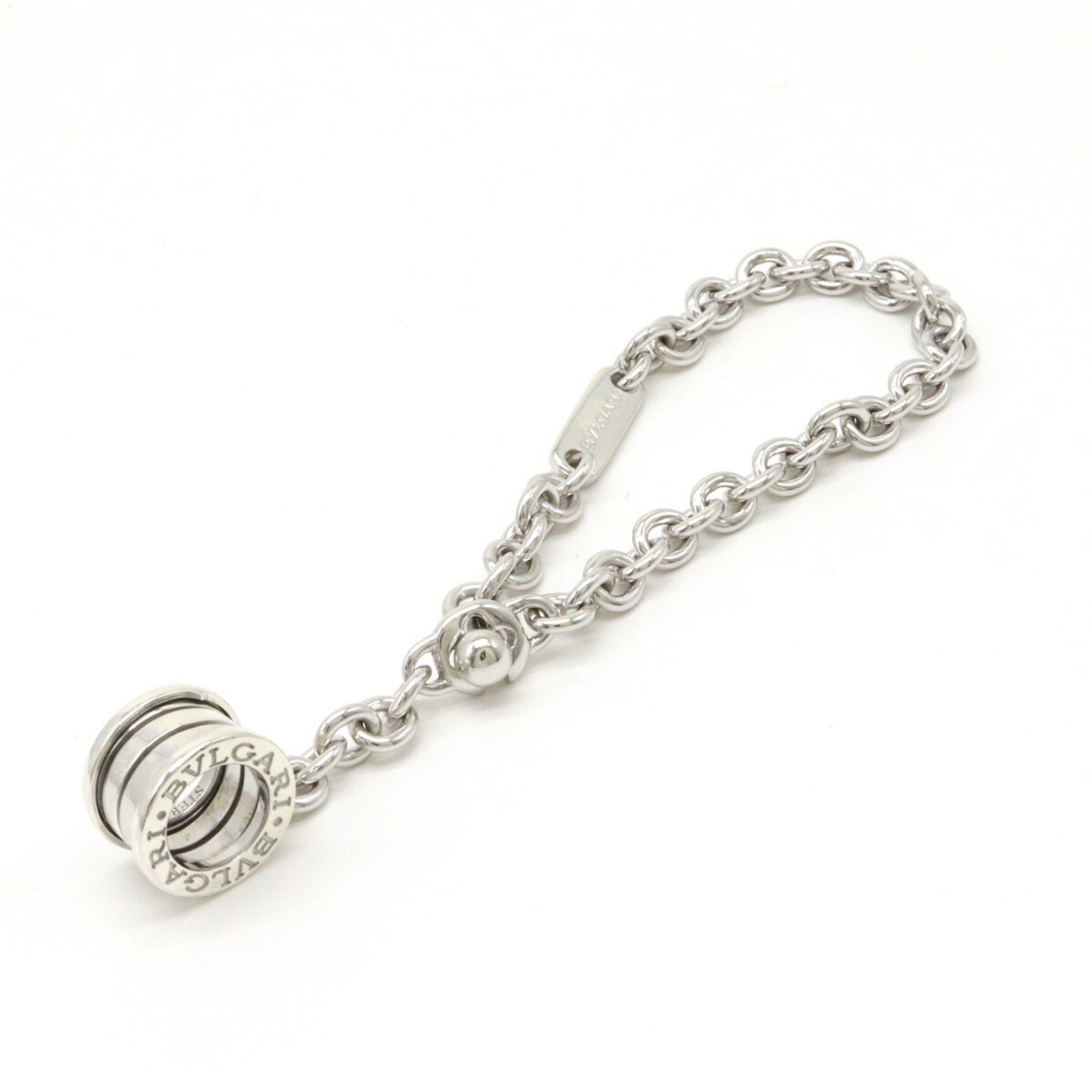 BVLGARI B.zero1 B-zero1 Bzero1 Key Chain Holder Charm SV925 Silver