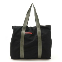 PRADA Prada Sport Line Tote Bag Shoulder Nylon Black Grey 4VA105