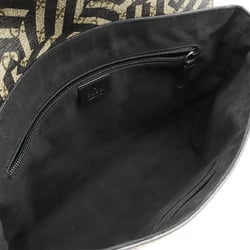 GUCCI GG Kaleido Supreme BEE patch shoulder bag PVC leather black beige 475432