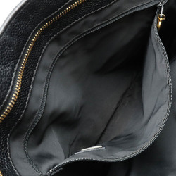 CHANEL Tote bag Shoulder Caviar skin Leather Black