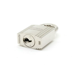 HERMES Padlock No. 120 with Key Silver Color