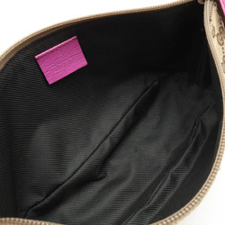 GUCCI GG Canvas Pouch Sub-Bag Multi-Pouch Khaki Beige Sherry Line Purple 141809
