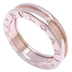BVLGARI B.zero1 Ring 1 Band XS #52 K18PG Pink Gold 292031