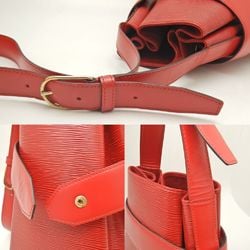 LOUIS VUITTON Louis Vuitton Epi Sac de Paul M80207 Shoulder Bag Castilian Red 251838