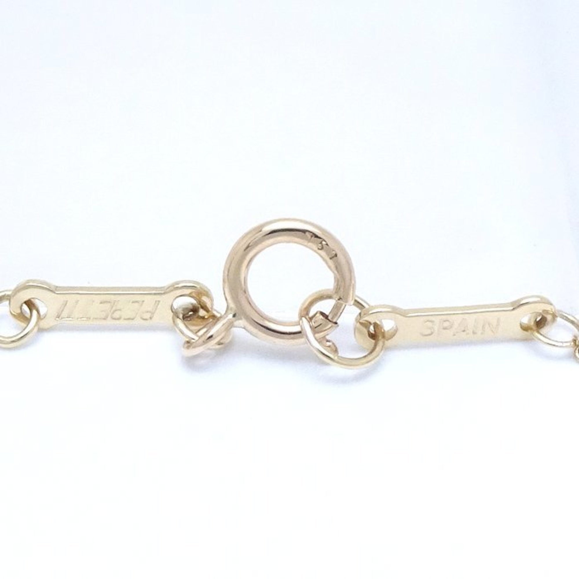 TIFFANY&Co. Tiffany Letter N Pendant Necklace Initial Alphabet Elsa Peretti K18YG Yellow Gold 292038