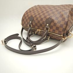 LOUIS VUITTON Louis Vuitton Damier Speedy Bandouliere 30 N41367 Handbag Ebene 251844 ☆
