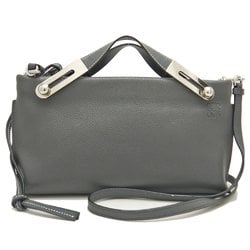 LOEWE Missy handbag leather grey 251834