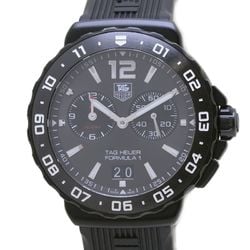 TAG HEUER Formula 1 WAU111D.FT6024 Grand Date Alarm Stainless Steel x Rubber Men's 39493 Watch