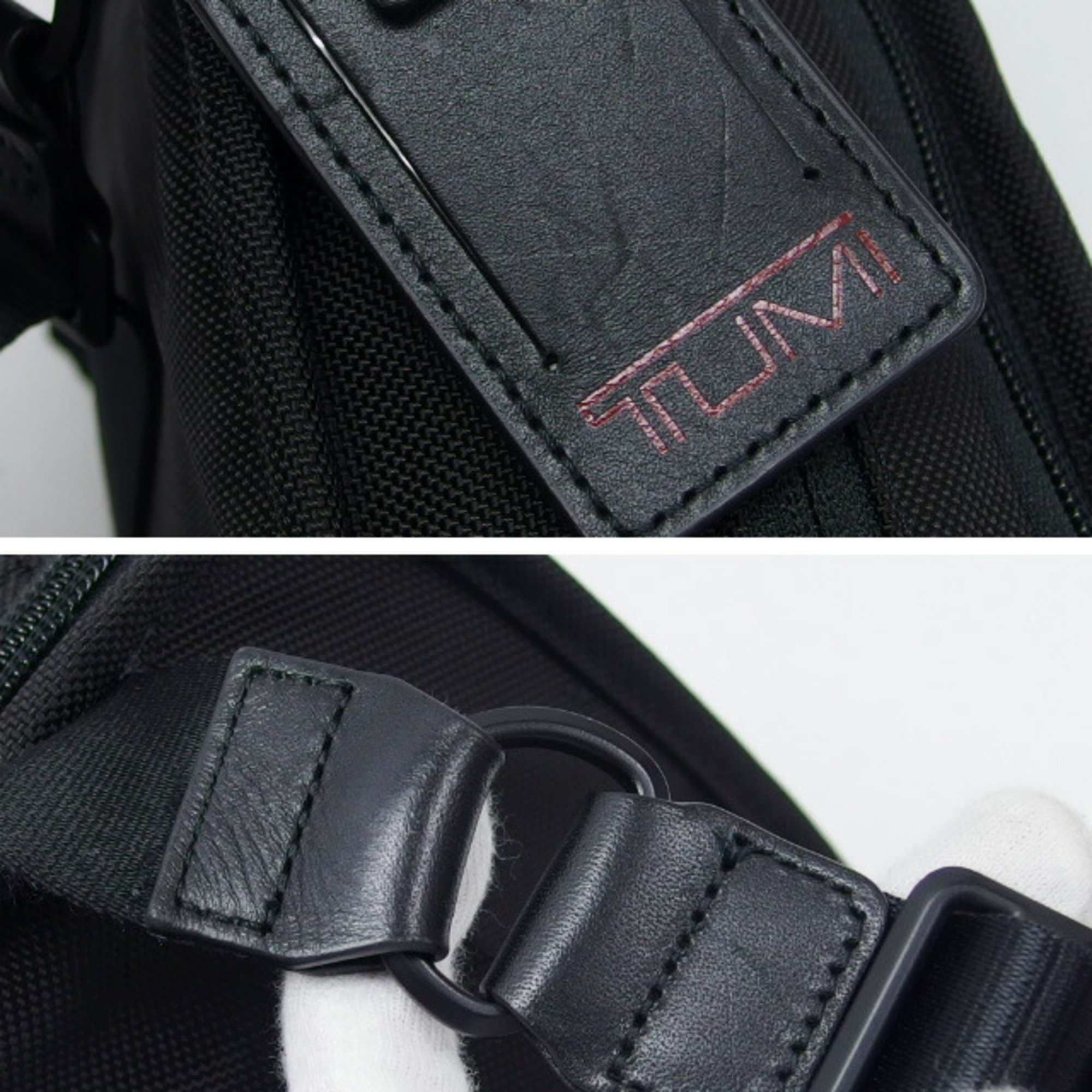 Tumi Alpha 3 Organizer Travel Tote Bag Black