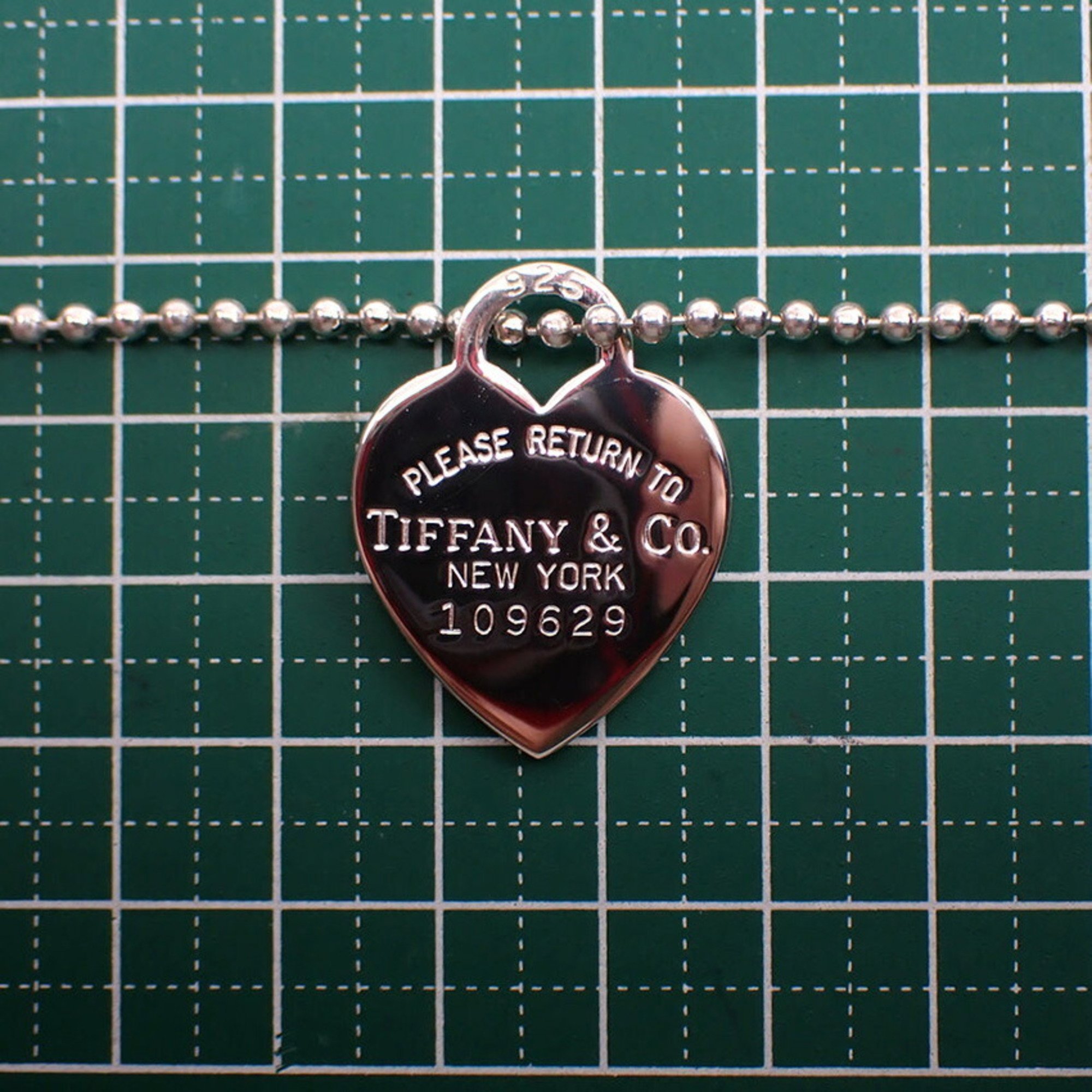 TIFFANY 925 Return to Tiffany Heart Tag Pendant
