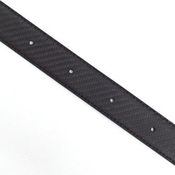 Dunhill Carbon Pattern Reversible Belt Men's Black