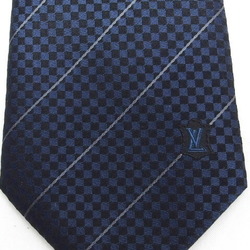 Louis Vuitton Cravate Ek Damier Check Silk Tie