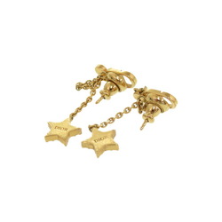 Christian Dior Dior CD Star Stone Gold Earrings