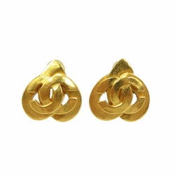 Chanel Coco Mark 97P Metal Gold Earrings 0207CHANEL