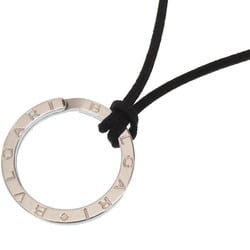 BVLGARI Key Ring Necklace Choker Silver 925 J0004
