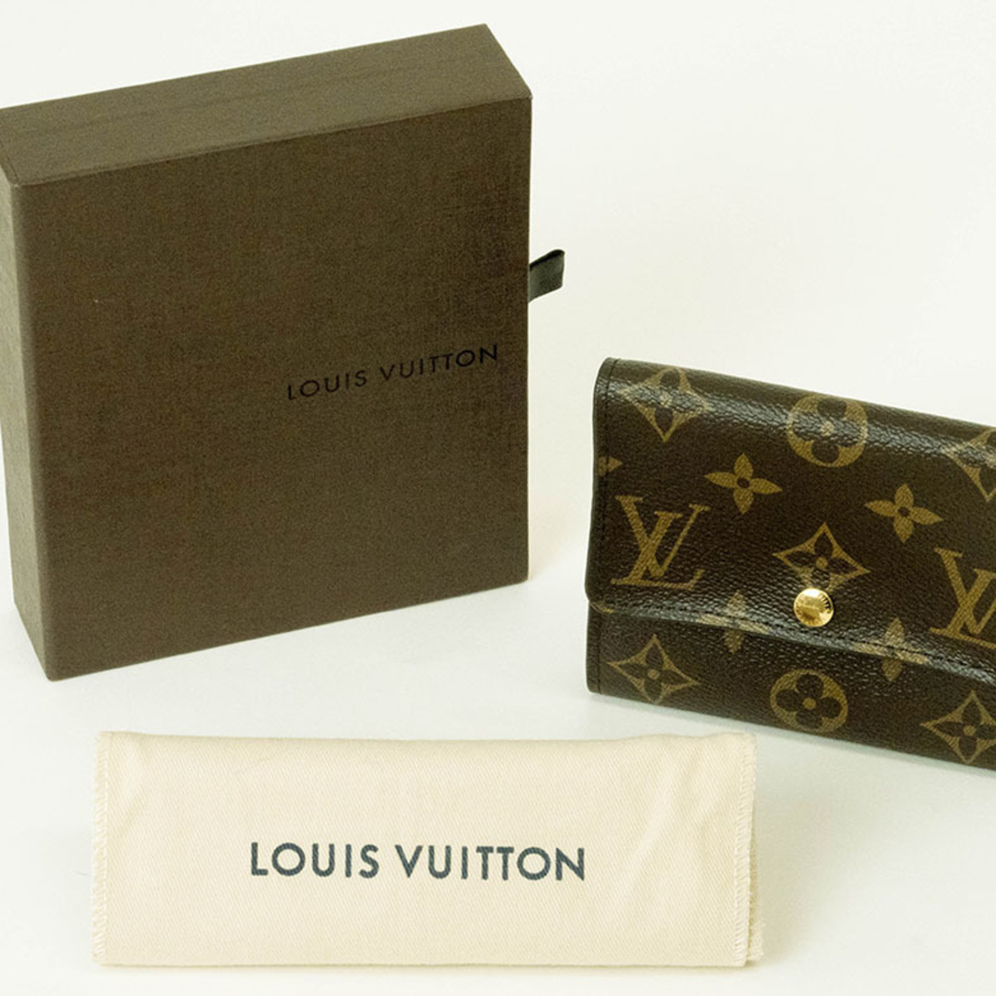 Louis Vuitton Portemonnay Anais Tri-fold Wallet Monogram M60402 Women's LOUIS VUITTON