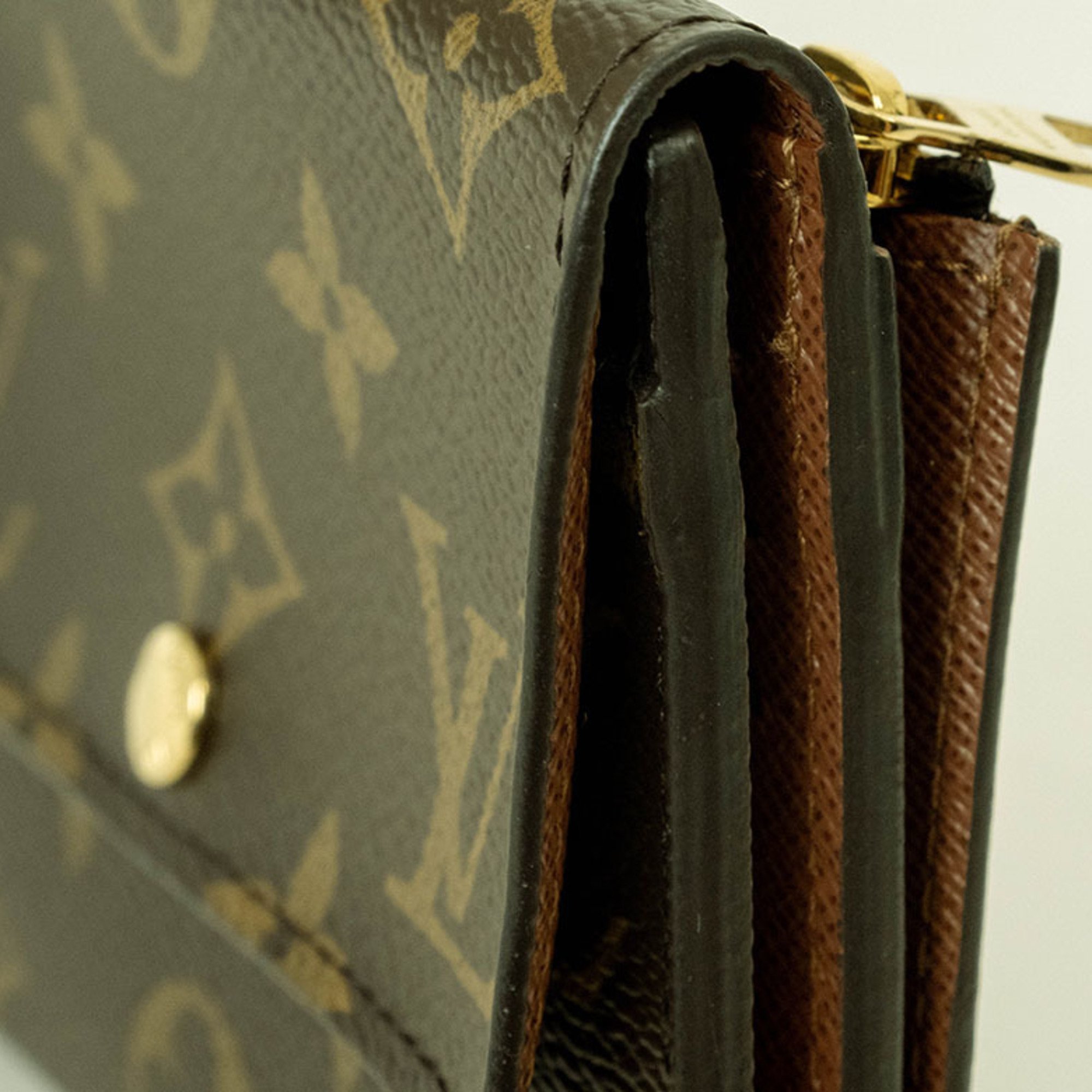 Louis Vuitton Portemonnay Anais Tri-fold Wallet Monogram M60402 Women's LOUIS VUITTON